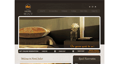 Desktop Screenshot of hotelselect.in